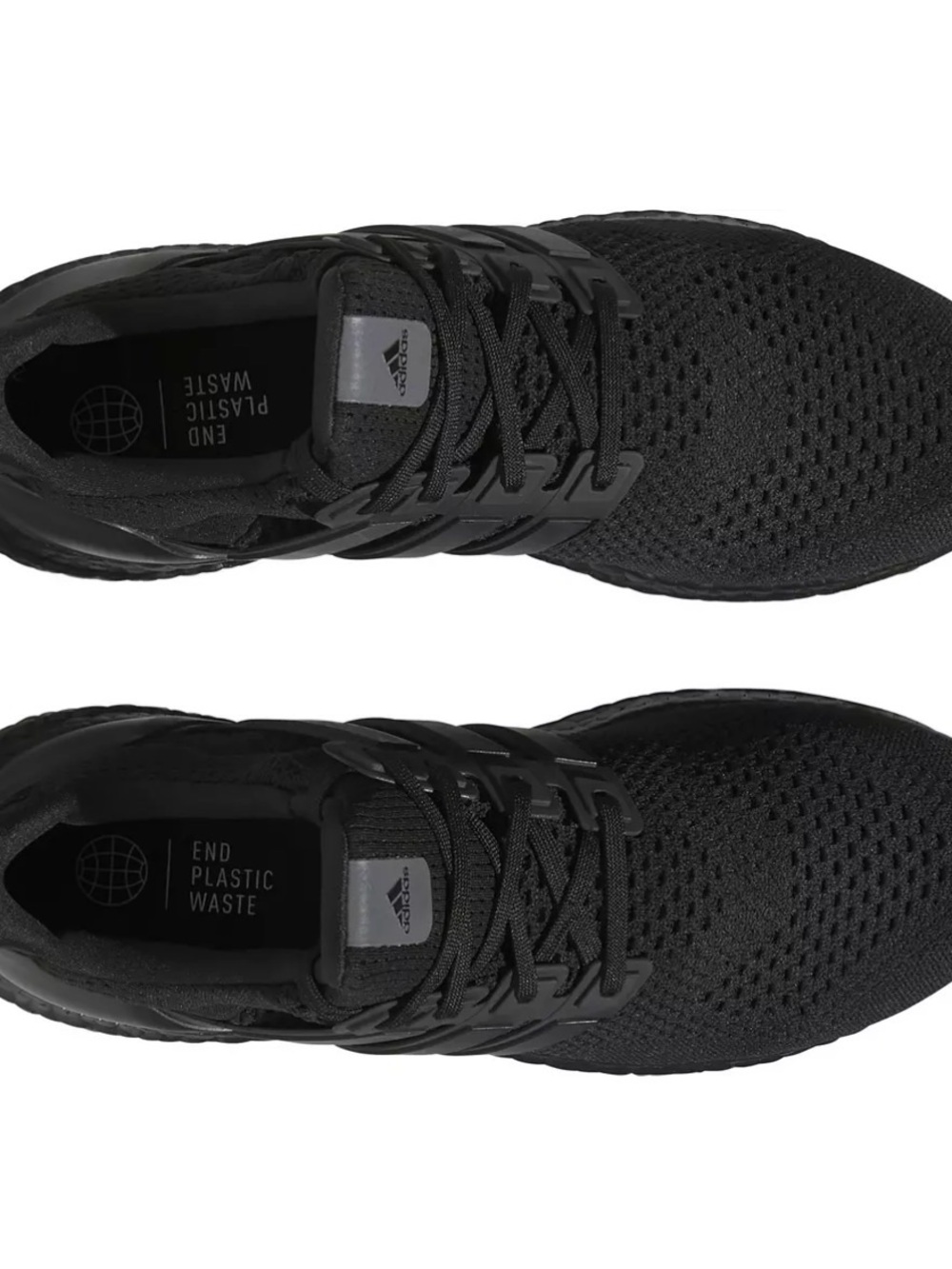Adidas Men's  Black Running Shoes Sz 9 1/2